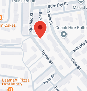 Our location on map